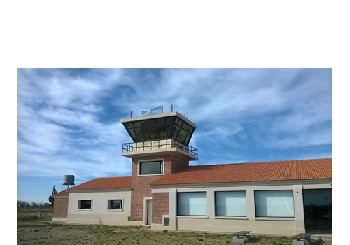 Torre de control del aeropuerto viejo de Trelew, actual Centro Cultural por la Memoria.